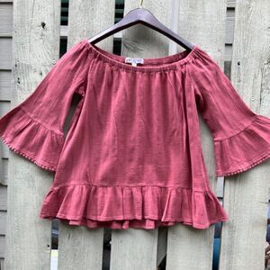 JOLT S 3/4 BELL SLEEVE KNITTED WOMEN’S TOP